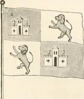 An illustration from History of the flag of the United States of America : and of the naval and yacht-club signals, seals, and arms, and principal national songs of the United States, with a chronicle of the symbols, standards, banners, and flags of ancient and modern nations (1894)