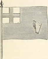 An illustration from History of the flag of the United States of America : and of the naval and yacht-club signals, seals, and arms, and principal national songs of the United States, with a chronicle of the symbols, standards, banners, and flags of ancient and modern nations (1894)