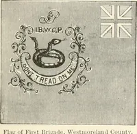 An illustration from History of the flag of the United States of America : and of the naval and yacht-club signals, seals, and arms, and principal national songs of the United States, with a chronicle of the symbols, standards, banners, and flags of ancient and modern nations (1894)