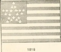 An illustration from History of the flag of the United States of America : and of the naval and yacht-club signals, seals, and arms, and principal national songs of the United States, with a chronicle of the symbols, standards, banners, and flags of ancient and modern nations (1894)