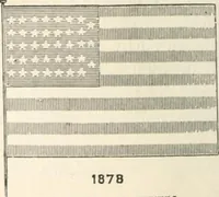 An illustration from History of the flag of the United States of America : and of the naval and yacht-club signals, seals, and arms, and principal national songs of the United States, with a chronicle of the symbols, standards, banners, and flags of ancient and modern nations (1894)