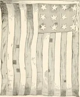 An illustration from History of the flag of the United States of America : and of the naval and yacht-club signals, seals, and arms, and principal national songs of the United States, with a chronicle of the symbols, standards, banners, and flags of ancient and modern nations (1894)