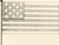 An illustration from History of the flag of the United States of America : and of the naval and yacht-club signals, seals, and arms, and principal national songs of the United States, with a chronicle of the symbols, standards, banners, and flags of ancient and modern nations (1894)