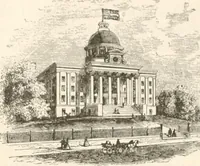 An illustration from History of the flag of the United States of America : and of the naval and yacht-club signals, seals, and arms, and principal national songs of the United States, with a chronicle of the symbols, standards, banners, and flags of ancient and modern nations (1894)