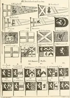 An illustration from History of the flag of the United States of America : and of the naval and yacht-club signals, seals, and arms, and principal national songs of the United States, with a chronicle of the symbols, standards, banners, and flags of ancient and modern nations (1894)