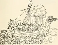 An illustration from History of the flag of the United States of America : and of the naval and yacht-club signals, seals, and arms, and principal national songs of the United States, with a chronicle of the symbols, standards, banners, and flags of ancient and modern nations (1894)