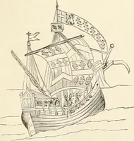 An illustration from History of the flag of the United States of America : and of the naval and yacht-club signals, seals, and arms, and principal national songs of the United States, with a chronicle of the symbols, standards, banners, and flags of ancient and modern nations (1894)