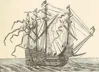 An illustration from History of the flag of the United States of America : and of the naval and yacht-club signals, seals, and arms, and principal national songs of the United States, with a chronicle of the symbols, standards, banners, and flags of ancient and modern nations (1894)