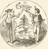 An illustration from History of the flag of the United States of America : and of the naval and yacht-club signals, seals, and arms, and principal national songs of the United States, with a chronicle of the symbols, standards, banners, and flags of ancient and modern nations (1894)