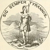 An illustration from History of the flag of the United States of America : and of the naval and yacht-club signals, seals, and arms, and principal national songs of the United States, with a chronicle of the symbols, standards, banners, and flags of ancient and modern nations (1894)