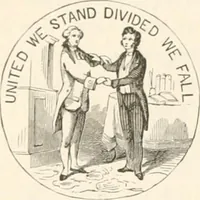 An illustration from History of the flag of the United States of America : and of the naval and yacht-club signals, seals, and arms, and principal national songs of the United States, with a chronicle of the symbols, standards, banners, and flags of ancient and modern nations (1894)
