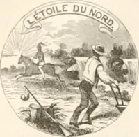 An illustration from History of the flag of the United States of America : and of the naval and yacht-club signals, seals, and arms, and principal national songs of the United States, with a chronicle of the symbols, standards, banners, and flags of ancient and modern nations (1894)