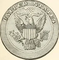 An illustration from History of the flag of the United States of America : and of the naval and yacht-club signals, seals, and arms, and principal national songs of the United States, with a chronicle of the symbols, standards, banners, and flags of ancient and modern nations (1894)
