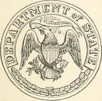 An illustration from History of the flag of the United States of America : and of the naval and yacht-club signals, seals, and arms, and principal national songs of the United States, with a chronicle of the symbols, standards, banners, and flags of ancient and modern nations (1894)