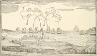 An illustration from History of the flag of the United States of America : and of the naval and yacht-club signals, seals, and arms, and principal national songs of the United States, with a chronicle of the symbols, standards, banners, and flags of ancient and modern nations (1894)