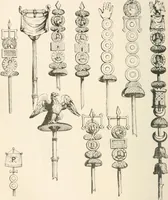 An illustration from History of the flag of the United States of America : and of the naval and yacht-club signals, seals, and arms, and principal national songs of the United States, with a chronicle of the symbols, standards, banners, and flags of ancient and modern nations (1894)