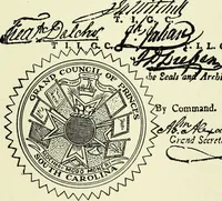 An illustration from The history of freemasonry : its legends and traditions, its chronological history (1906)