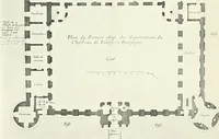 An illustration from A history of French architecture, from the reign of Charles VIII till the death of Mazarin (1911)