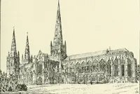 An illustration from A history of Gothic art in England (1900)