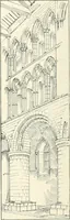 An illustration from A history of Gothic art in England (1900)