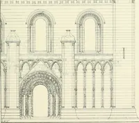 An illustration from A history of Gothic art in England (1900)