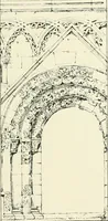 An illustration from A history of Gothic art in England (1900)
