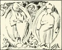 An illustration from A history of Gothic art in England (1900)