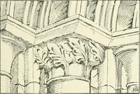 An illustration from A history of Gothic art in England (1900)
