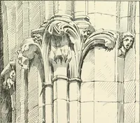 An illustration from A history of Gothic art in England (1900)