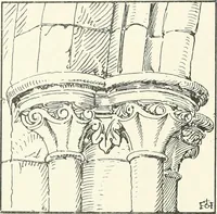 An illustration from A history of Gothic art in England (1900)