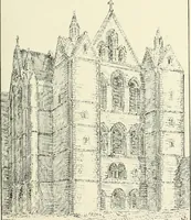 An illustration from A history of Gothic art in England (1900)