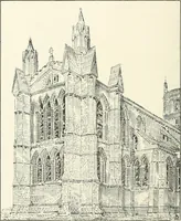An illustration from A history of Gothic art in England (1900)