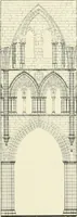 An illustration from A history of Gothic art in England (1900)