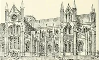 An illustration from A history of Gothic art in England (1900)