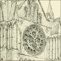 An illustration from A history of Gothic art in England (1900)