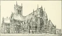 An illustration from A history of Gothic art in England (1900)