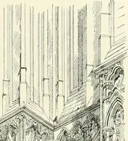 An illustration from A history of Gothic art in England (1900)