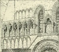 An illustration from A history of Gothic art in England (1900)