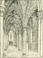 An illustration from A history of Gothic art in England (1900)