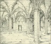 An illustration from A history of Gothic art in England (1900)