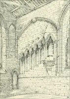 An illustration from A history of Gothic art in England (1900)
