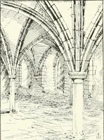 An illustration from A history of Gothic art in England (1900)