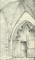 An illustration from A history of Gothic art in England (1900)