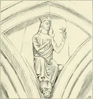 An illustration from A history of Gothic art in England (1900)