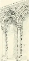 An illustration from A history of Gothic art in England (1900)