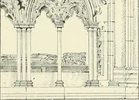 An illustration from A history of Gothic art in England (1900)
