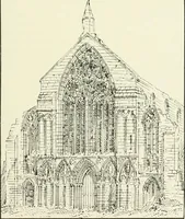 An illustration from A history of Gothic art in England (1900)
