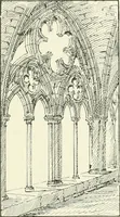 An illustration from A history of Gothic art in England (1900)