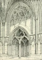 An illustration from A history of Gothic art in England (1900)