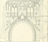 An illustration from A history of Gothic art in England (1900)